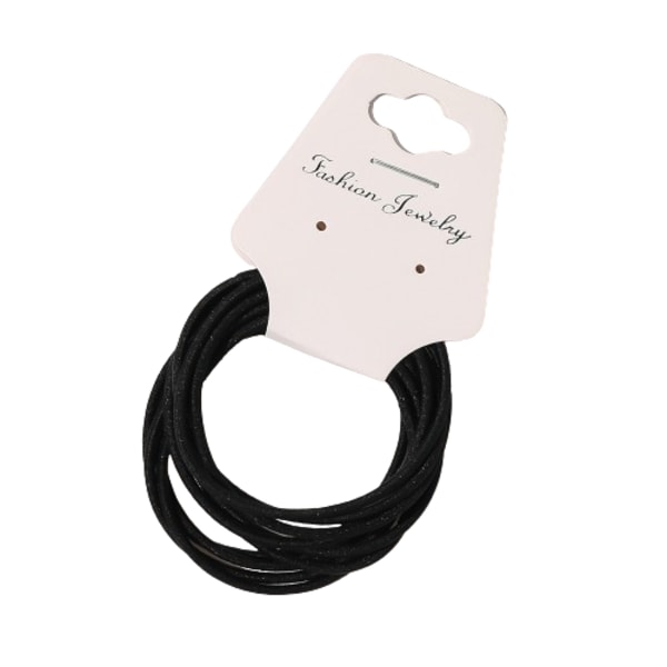 Hårsnoddar 10-pack Black Black