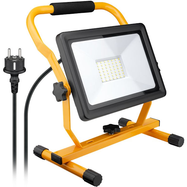 LED-strålkastare med bas, 50 W