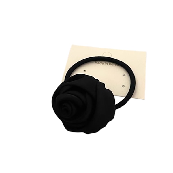 Rose hårslips Sort