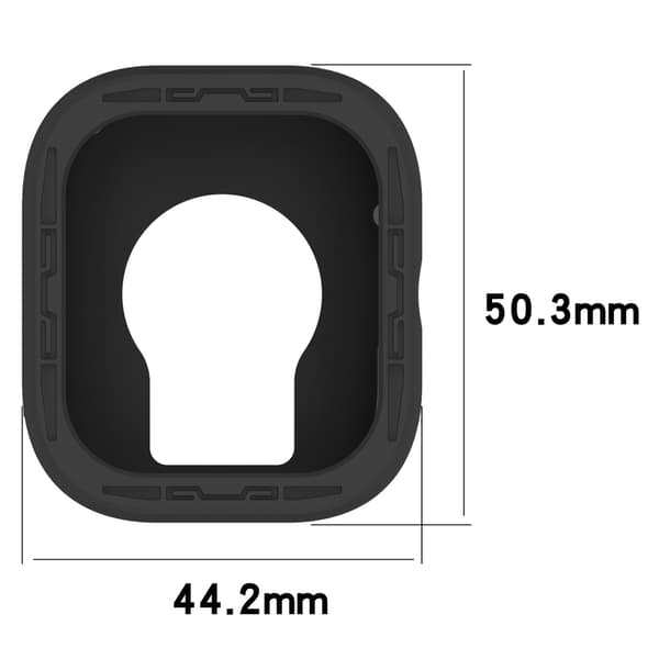 Silikonskyddsfodral till Redmi Watch 4 Black Black