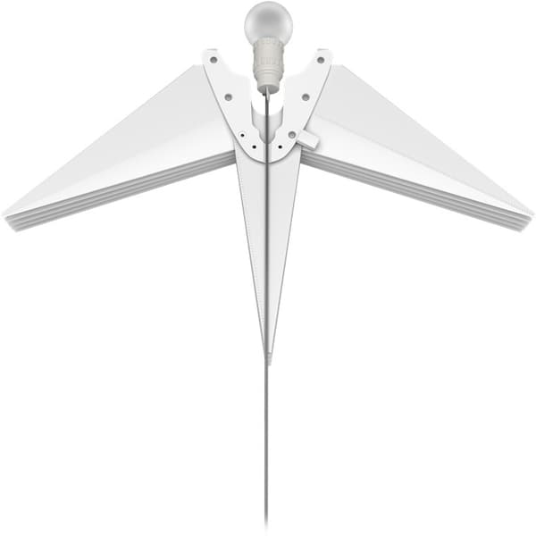 LED-julstjärna 3D, Ø 56 cm, batteridrivet
