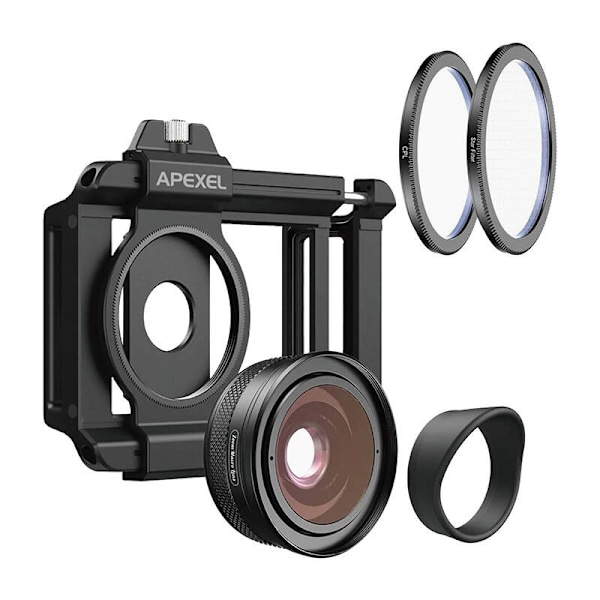 Makro linse 10-20x til smartphone / telefon Apexel ZM-100, F1.05
