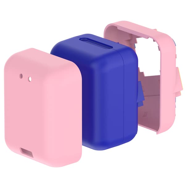 Silikonfodral för Bitzee Disney-leksaker Pink Pink