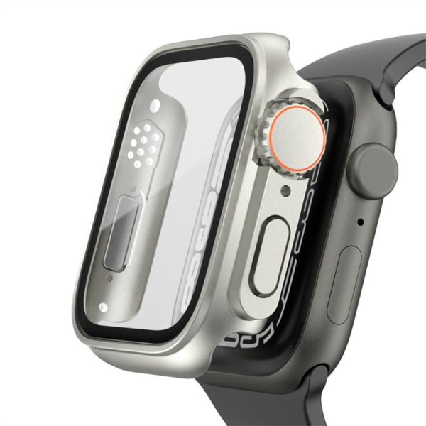 Smart klockfodral med skärmskydd Apple Watch Ultra/8/7/6 Silver 40 mm