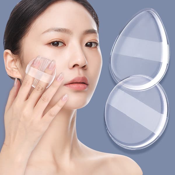 Fejlfri Finish 5-delt Makeup Svampesæt - Dråbe & Rund