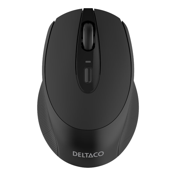 Wireless office silent mouse, USB receiver, rubber coated
