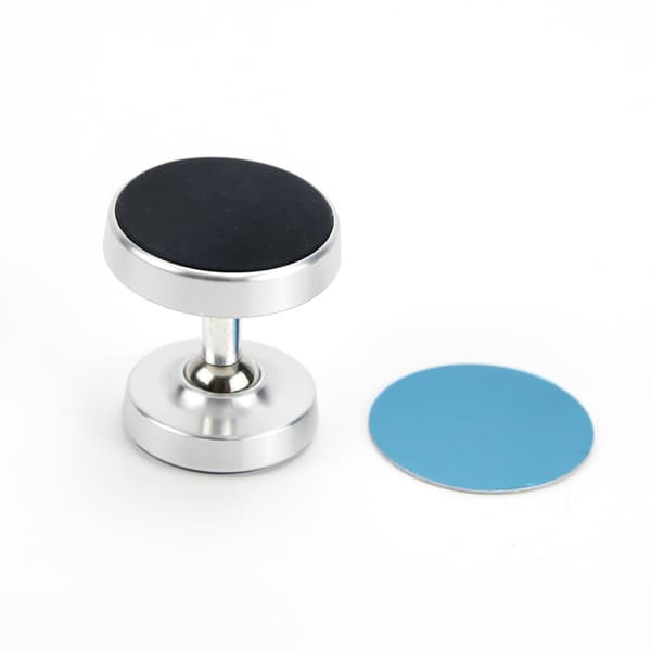 Magnetisk telefonholder til bilen 360 graders rotation Silver Silver