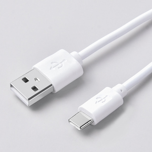 2-pack 2M mikro-USB-kabel, 2A snabbladdningskabel för Android Vit