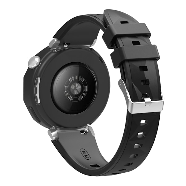 Skyddande silikonfodral för Huawei Watch GT5 Pro Svart