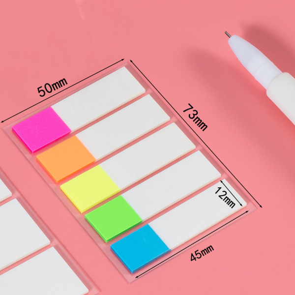 Sticky Notes, Mini Text Highlighter Strips