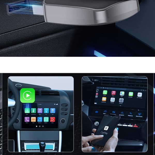 Langaton CarPlay-sovitin Apple-laitteille - BY960L