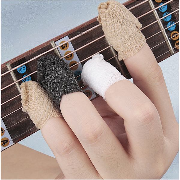 Fingerskydd för gitarr, smärtlindrande fingerskydd för gitarrister White 5 cm White 5 cm