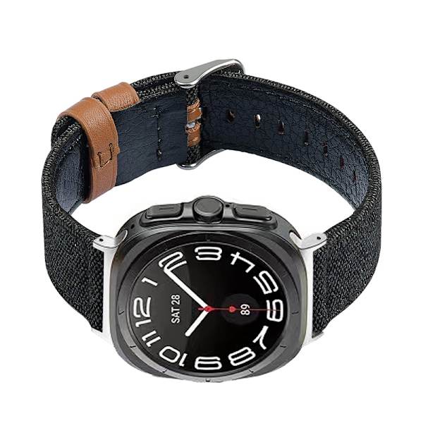 Kangasnahkainen ranneke Samsung Watch 7 (Ultra) -kellolle