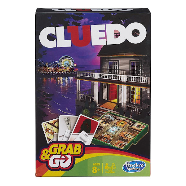 Matkapeli Grab & Go Cluedo