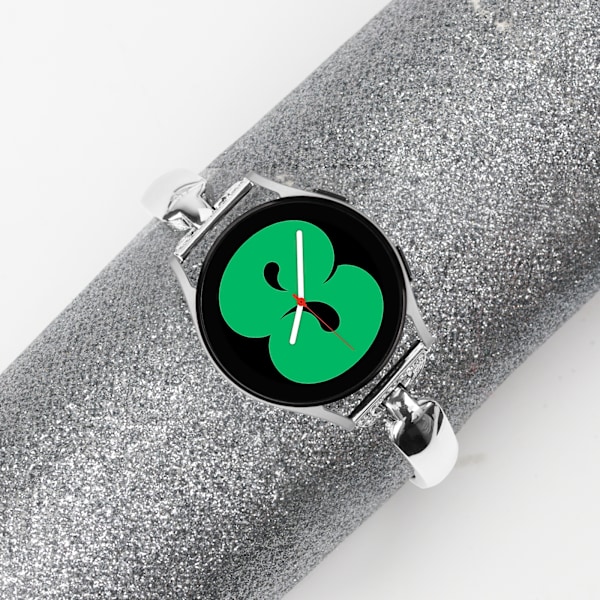 Samsung Galaxy Watch-rem, armbåndsurrem i rustfrit stål 20 mm Sølv