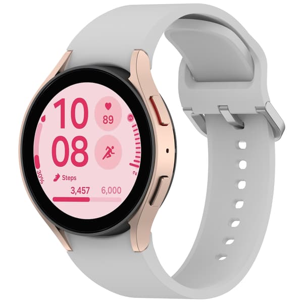 Silikoniranneke Samsung Galaxy Watch 7 / FE: lle Grey Grey