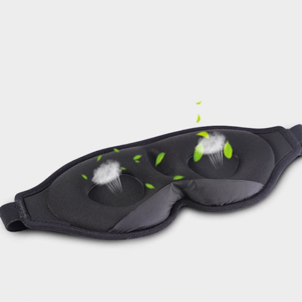 3D Sovmask med Öronproppar