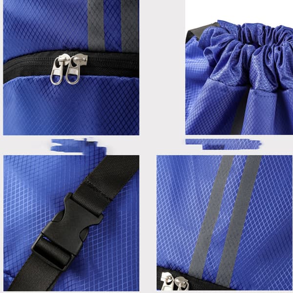 Suuri tilava koripalloreppu kengälokerolla NavyBlue NavyBlue