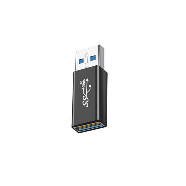 USB-naaras - USB-uros 3.1 suora adapteri (2 kpl)