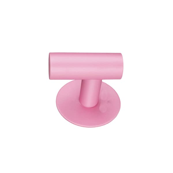 2-pack rosa självhäftande krokar, väggkrokar utan borrning S S