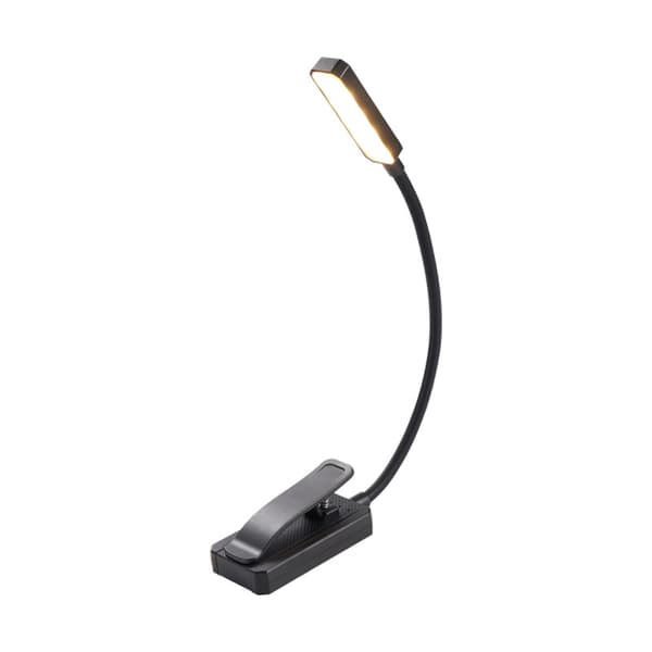Kirjanpidinvalo - 16 LED-lukuvalo Black Black