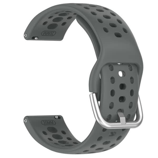 Amazfit Active 2 Band - Andningsbart silikon sportbyte DarkGrey DarkGrey