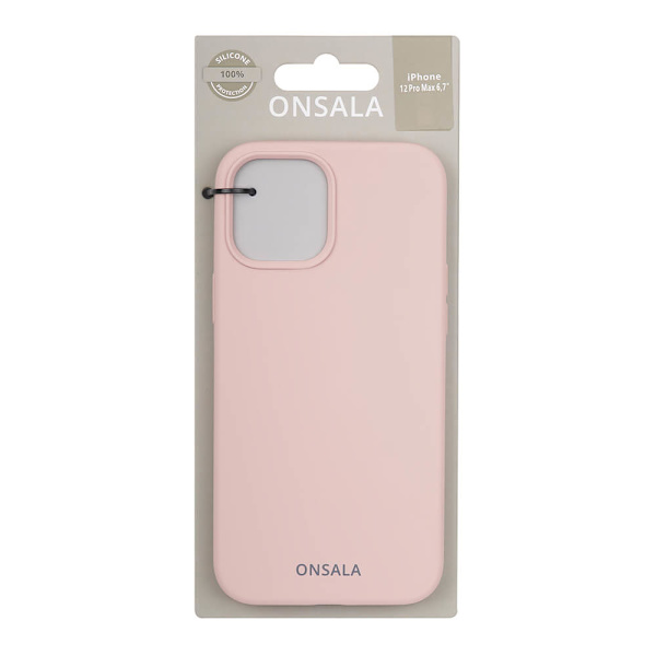 Mobilskal Silikon Sand Pink - iPhone 12 Pro Max