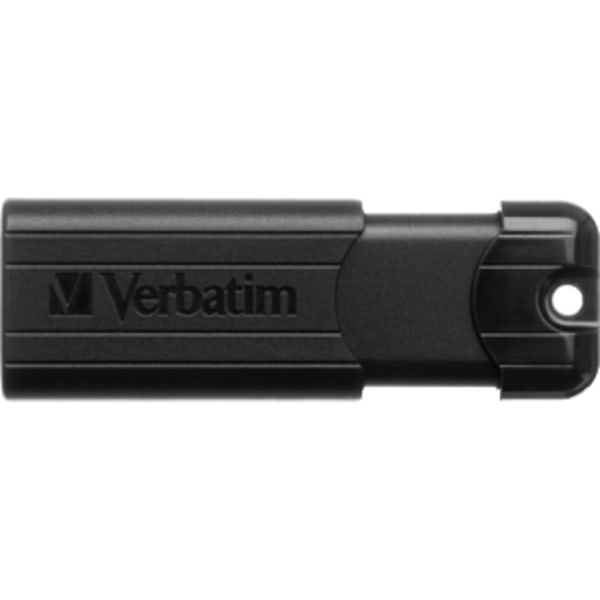 PinStripe 256GB USB Drive USB 3.0 retractable design black