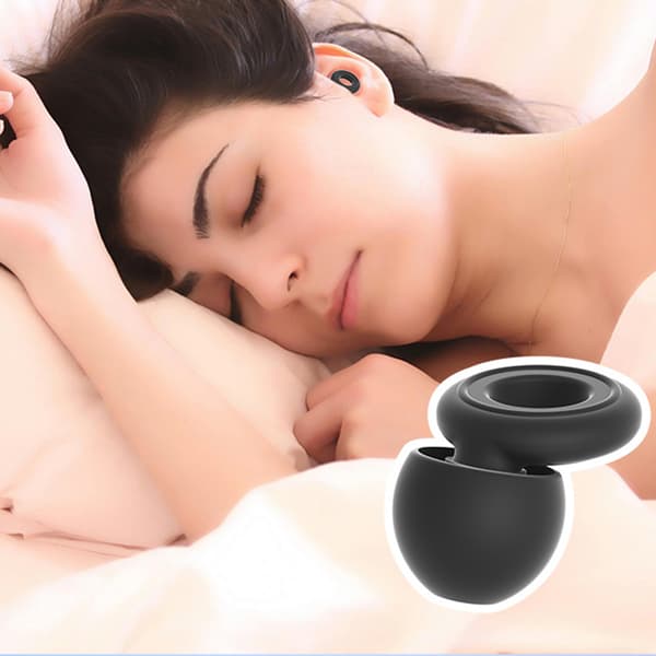 Brusreducerande öronproppar med fodral White White