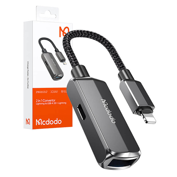 Mcdodo CA-2690 OTG 2in1 Converter Lightning to USB 3.0
