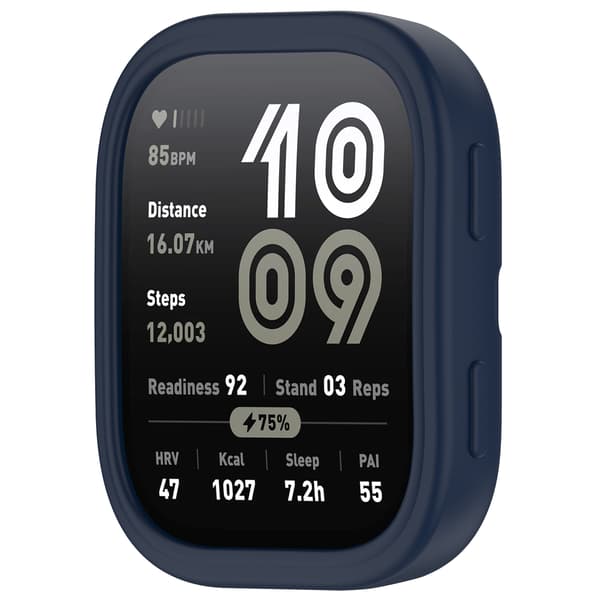 Silikone-etui til Amazfit Bip 6 (A2435) Blue Blue