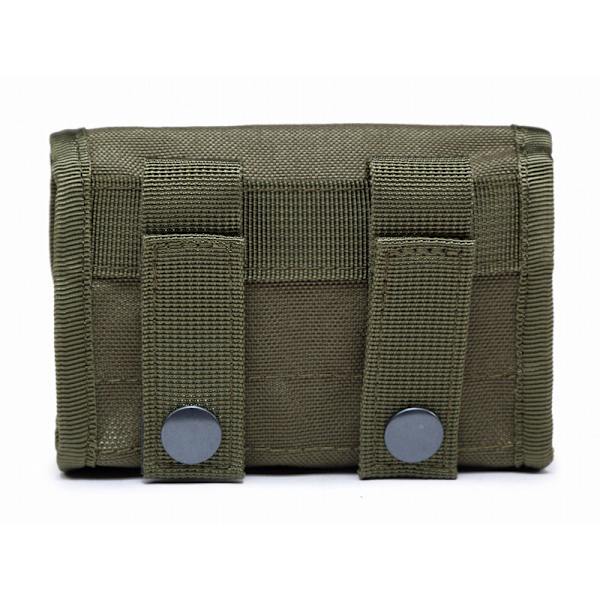 Taktisk Molle-påse i militärstil med 10 fack Grön
