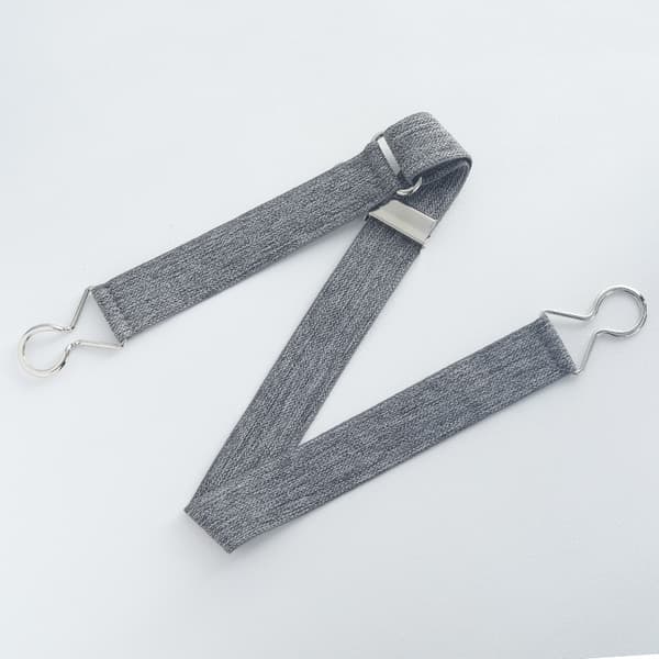 Osynligt elastiskt bälte Grey Grey