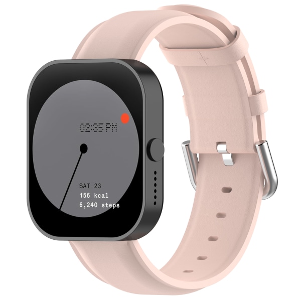20 mm Klockarmband i Läder för CMF by Nothing Watch Pro Rosa