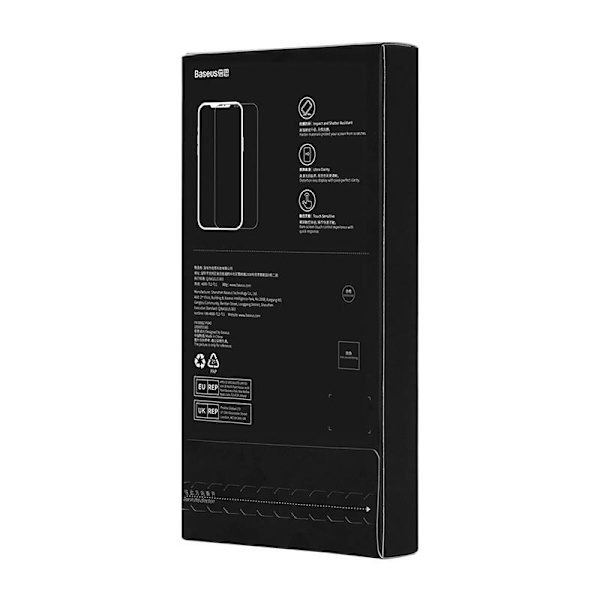 Karkaistu lasi 0,3 mm Baseus iPhone 11/XR:lle
