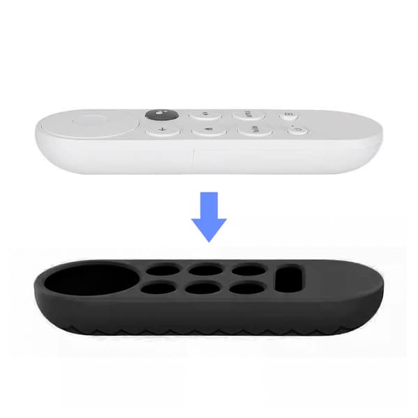 Fodral för Google Chromecast 2020 Fjärrkontroll Black Black