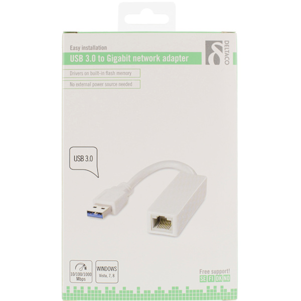 USB 3.0 net adapt intern flash memory Gbit 1xRJ45 1xUSB3