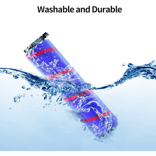 Mjuk rullborste för Dyson V7/V8/V10/V11 Absolute Motorhead skaftdammsugare