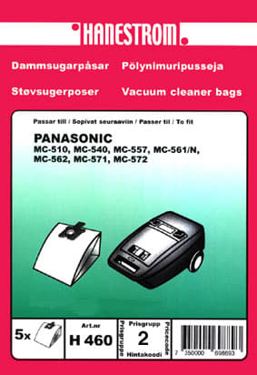 Dammsugarpåsar PANASONIC MC-510