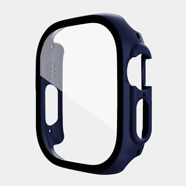 Skyddsfodral med skärmskydd Apple Watch Ultra 49 mm Mörkblå