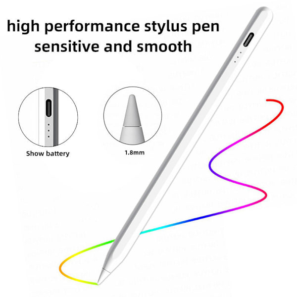 Styluspenna USB-C med 2 reservspetsar White White