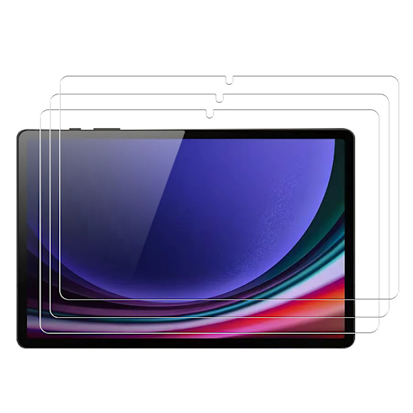 Karkaistu lasinäytönsuoja Samsung Galaxy Tab S9 -sarjalle - 2.5D kaareva reuna Samsung Galaxy Tab S9