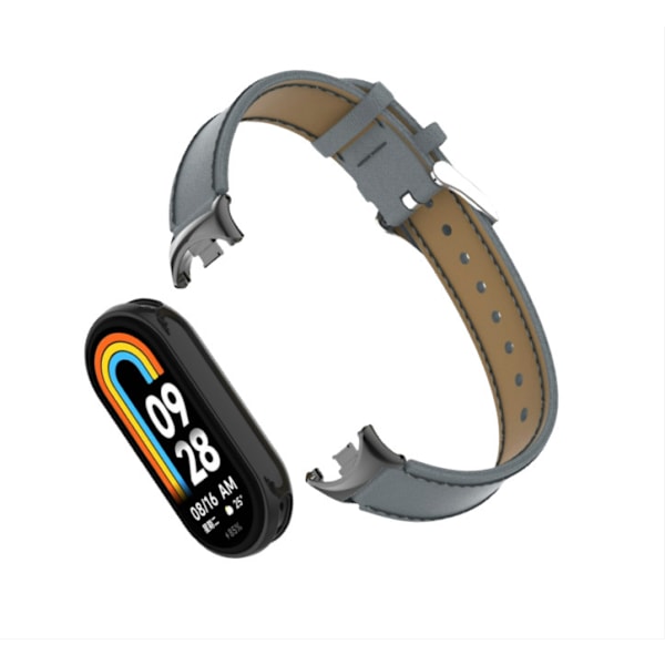 Xiaomi Band 9/8 NFC-hihna metalliliittimellä Tummanharmaa