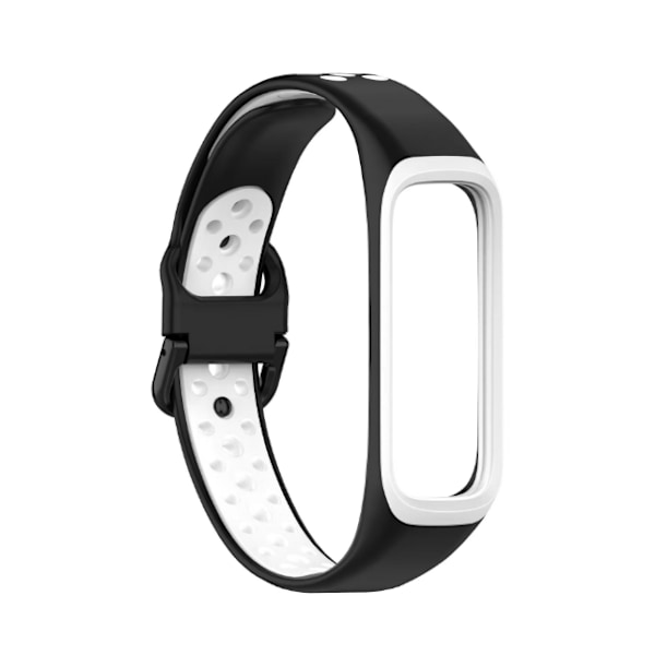 Samsung Galaxy Fit2 tofarvet rem Sort + Hvid