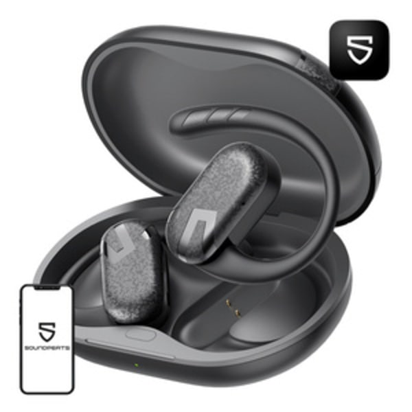 TWS Soundpeats Breezy -kuulokkeet (musta)