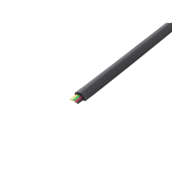 Modular cable, 6P, reel, 100m, black