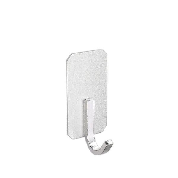 4-pack aluminiumkrokar för över dörren Silver Model 2 Silver