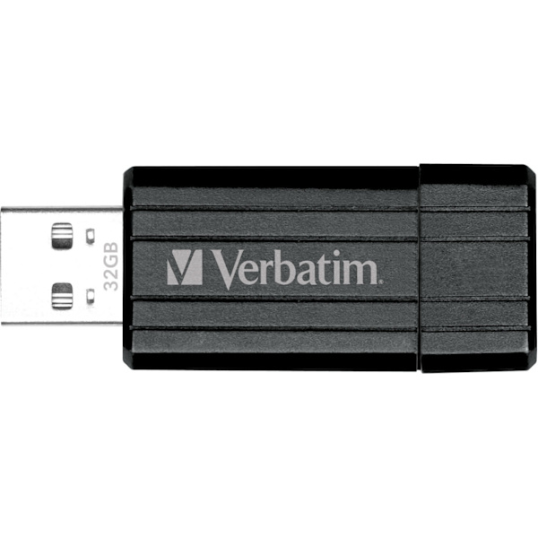 USB 2.0 memory, Store'N'Go, 32GB, PinStripe Svart