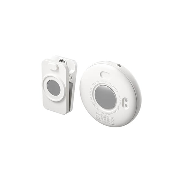 Trådlös 2,4 GHz Mikrofon x2 Omic-U USB-C Vit