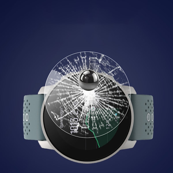 SUUNTO 9 PEAK Näytönsuoja, 2 kpl karkaistu lasi